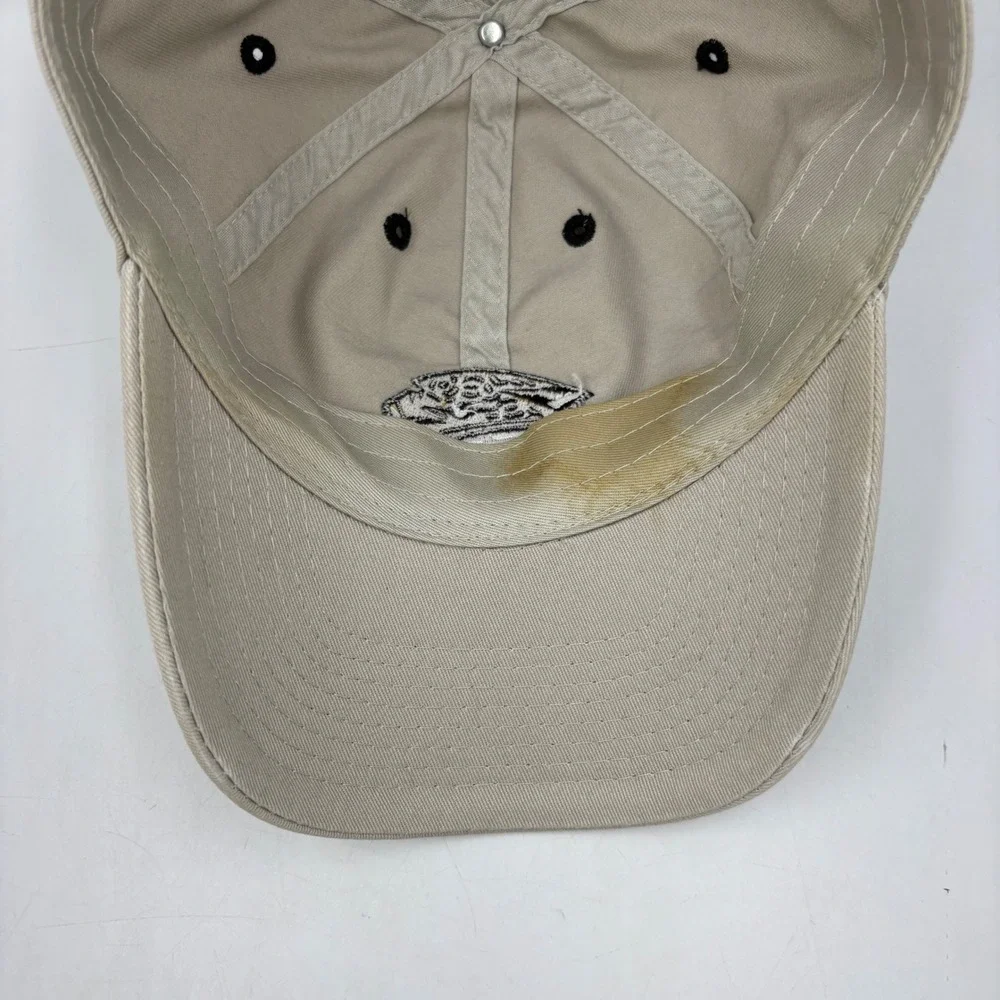 Jacksonville Jaguars Football Cap‎ Khaki Embroidered Logo Adjustable Strap Men